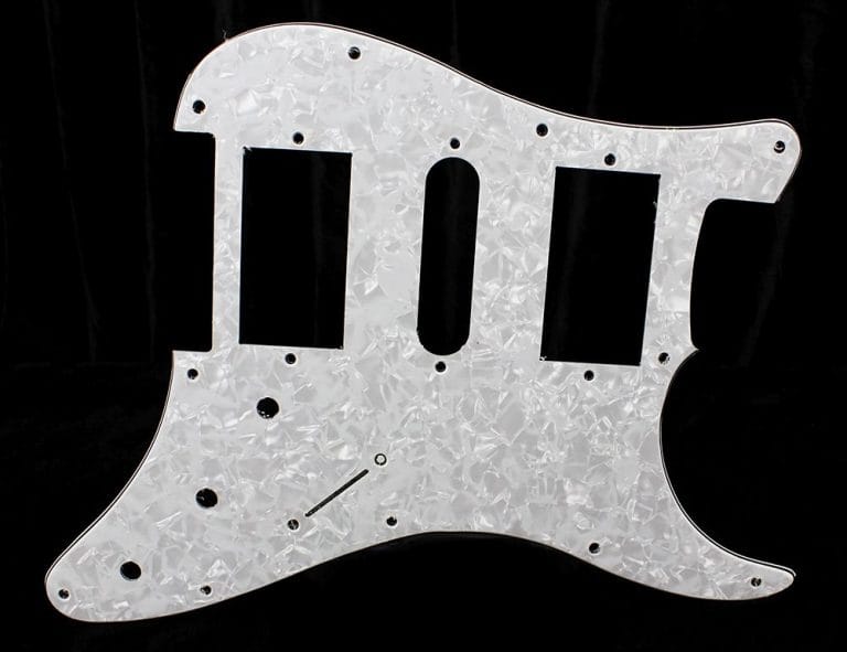 PBG ST Style HSH Pickguard - White Pearloid