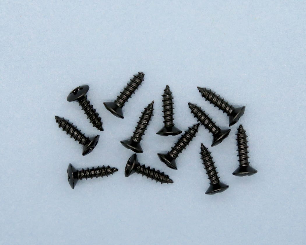 PBG Pickguard Screws - Black - set of 12