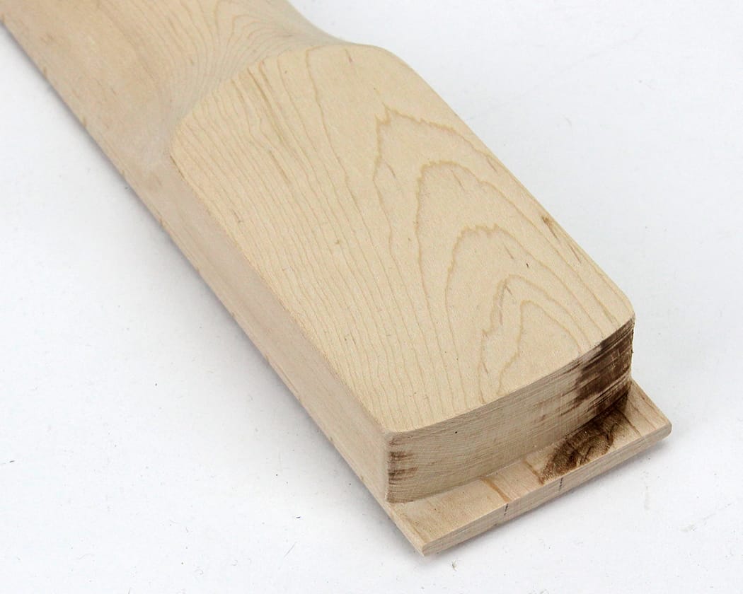 22 Frets Maple Neck w/Maple Fretboard for ST Style Kits (Left-handed) - view 5