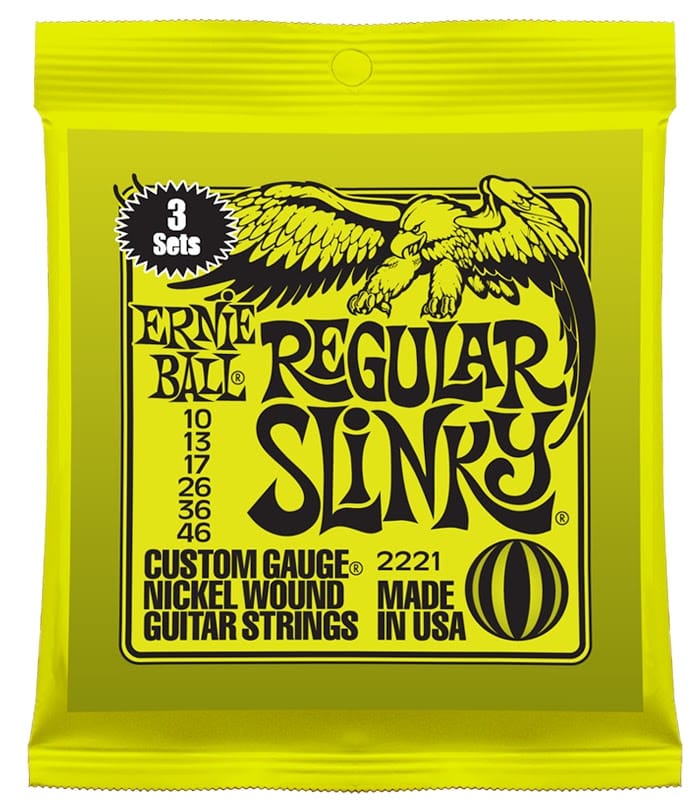 Ernie Ball Regular Slinky 3 Pack