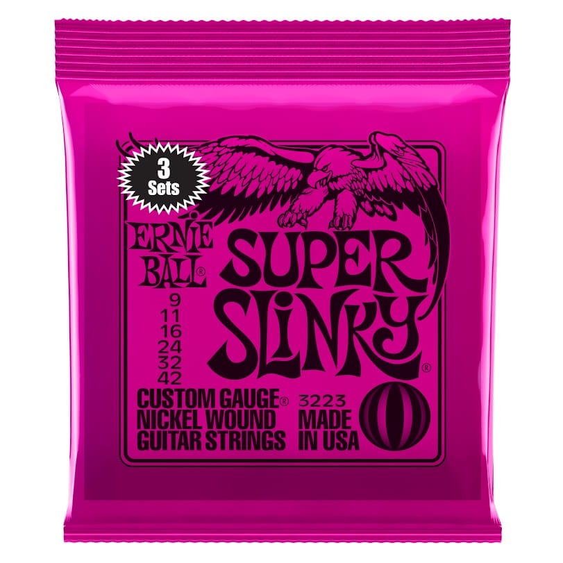 Ernie Ball Super Slinky 3 Pack