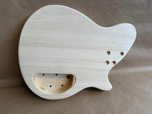 Pit Bull Guitars PBG-2F-L Electric Guitar Kit (with Flame Maple Veneer) Left-Handed Body Only - view 2
