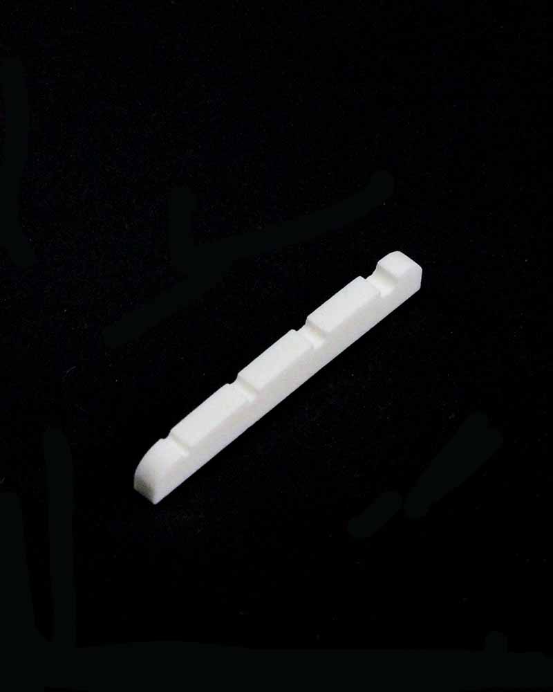 PBG Bone Nut for F type 4 String Bass Guitar Kits - Bleached White - view 2