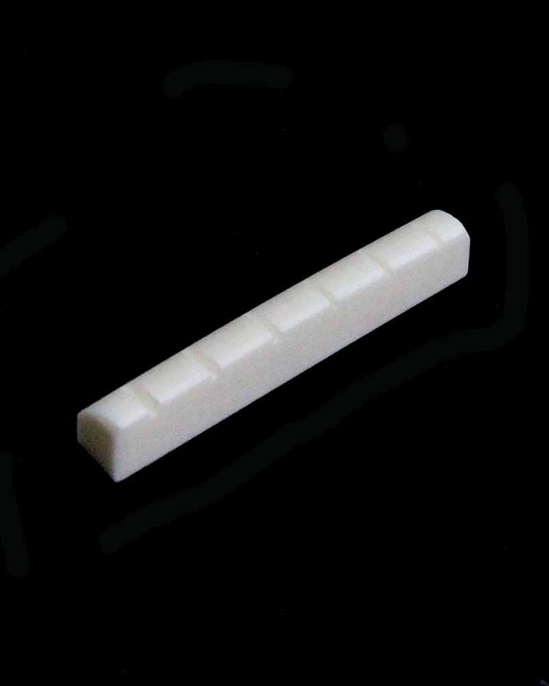PBG Bone Nut for G type 6 String Guitar Kits - Bleached White - view 2