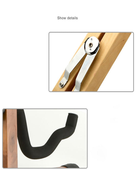 PBGS-2 Guitar Stand - Elegant Timber Construction - view 2