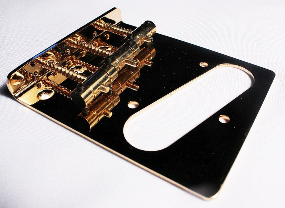 Pit Bull Guitars Gold TL Style Bridge