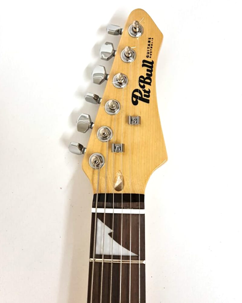 Pit Bull Guitars SS-1 Finished Guitar - Black - view 5