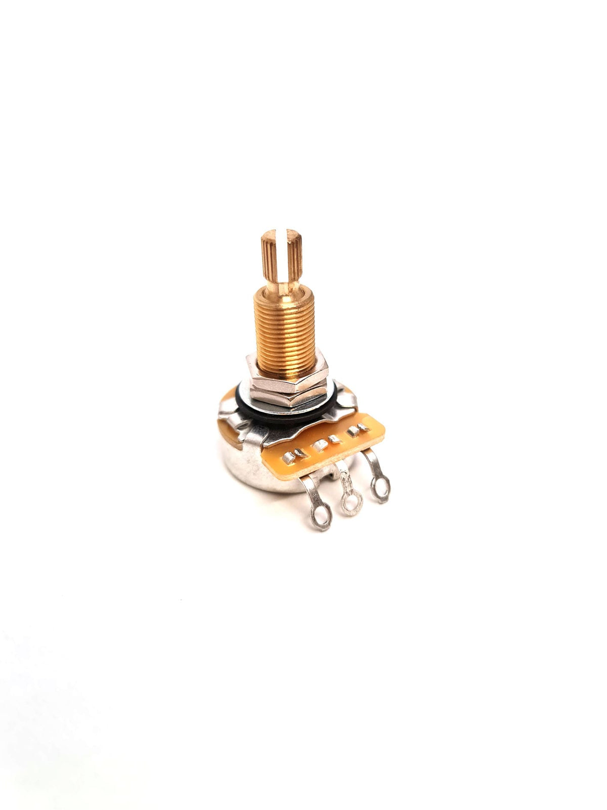 Six String Supplies Premium CTS 500k Audio Taper Pot - Long Shaft