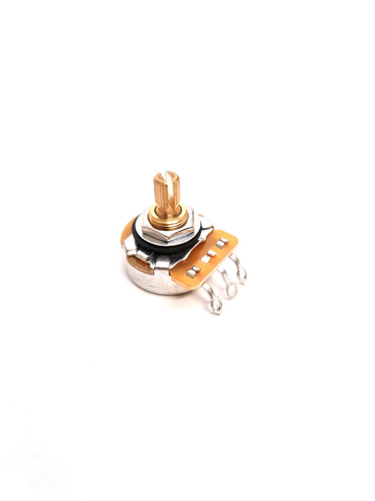 Six String Supplies Premium CTS 250k Audio Taper Pot - Split Shaft