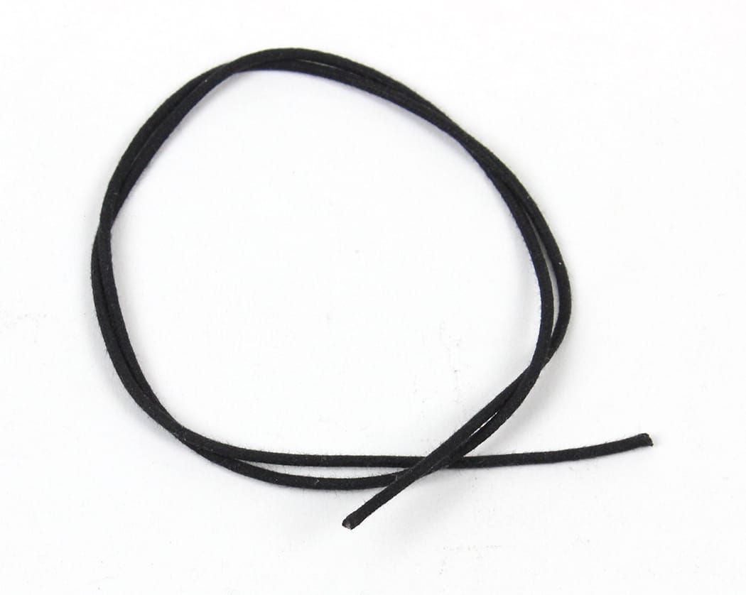 All Parts Vintage Cloth "Push Back" Wire - Black (500mm) - view 2