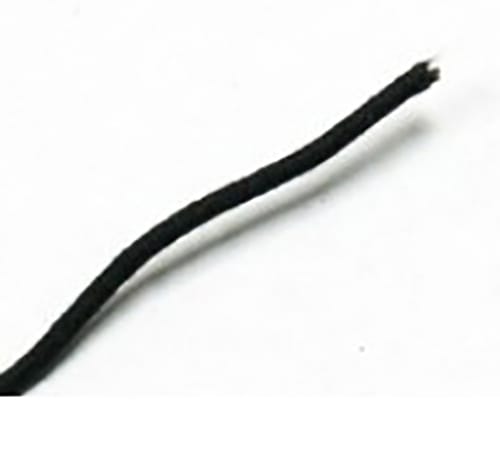 All Parts Vintage Cloth "Push Back" Wire - Black (500mm)