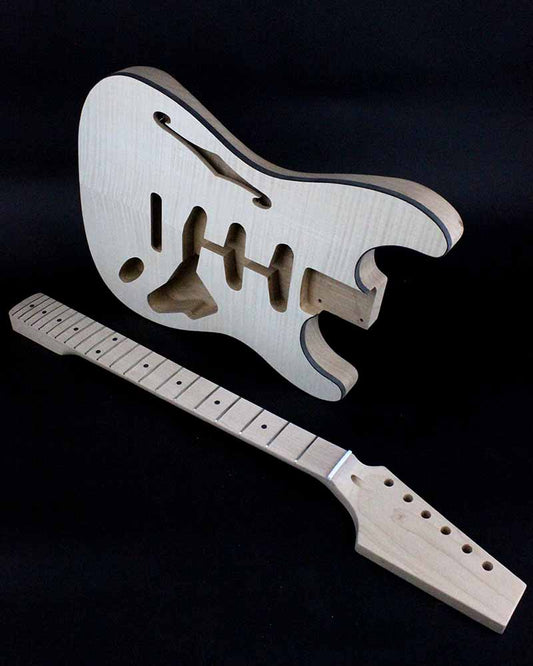 Pit Bull Guitars AST-1FB "Thinline" Electric Guitar Kit