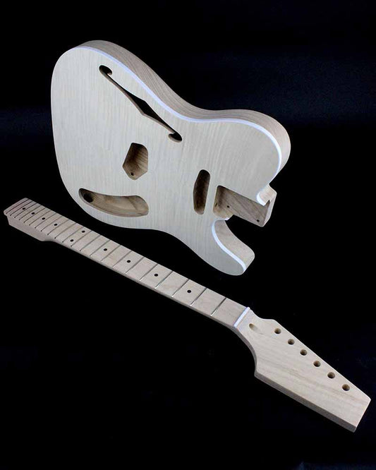 Pit Bull Guitars DTL-1QW "Thinline" Electric Guitar Kit