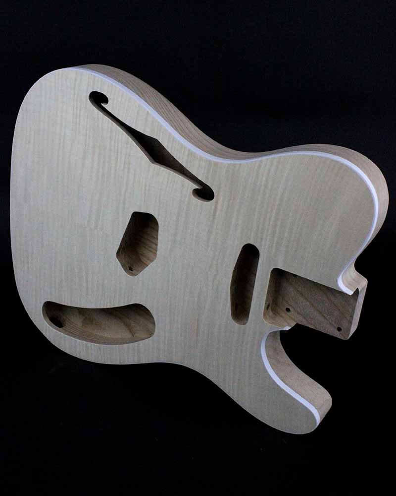 Pit Bull Guitars DTL-1QW "Thinline" Electric Guitar Kit - view 2