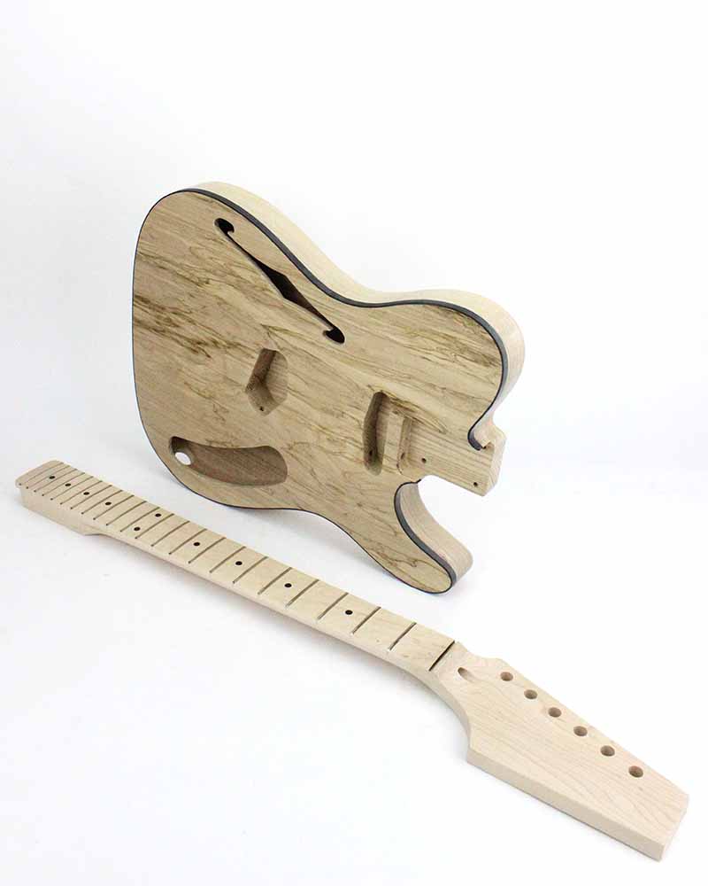 Pit Bull Guitars DTL-1SB "Thinline" Electric Guitar Kit