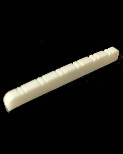 PBG Bone Nut for F type 12 String Guitar Kits - Bleached White