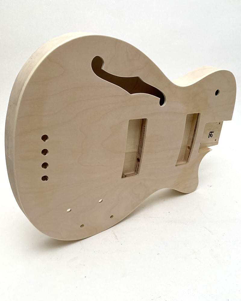 Pit Bull Guitars DHB-4 Semi-Hollow Electric Bass Guitar Kit - view 2