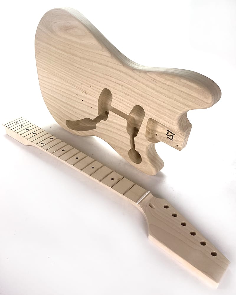 DMS-1 Short Scale DIY Electric Guitar Kit - view 2