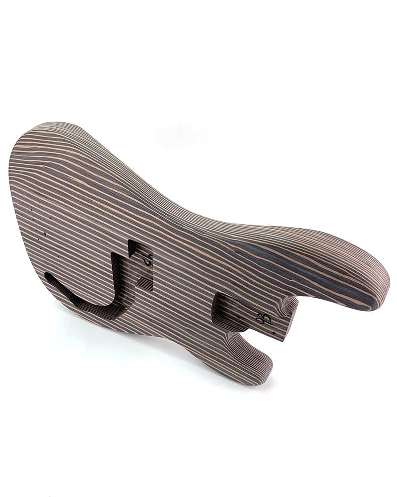 Pit Bull Guitars DPZ-4 Electric Bass Guitar Kit (Zebra wood) - view 5