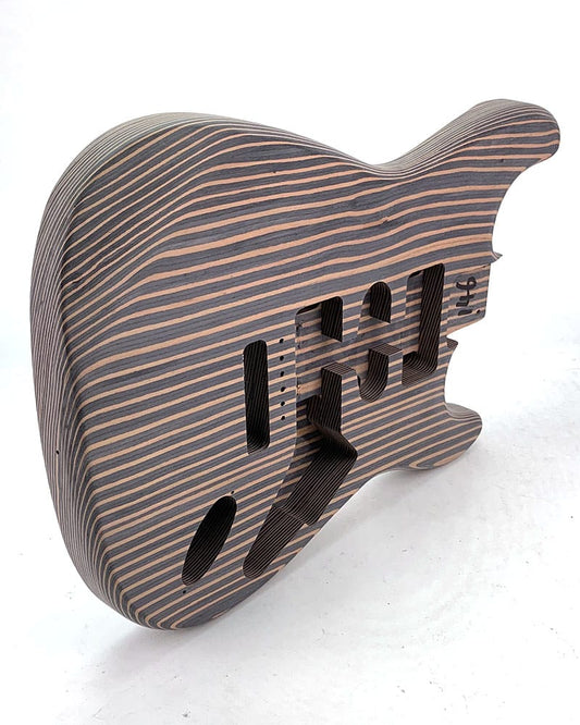 Pit Bull Guitars DSZ-1 Electric Guitar Kit (Zebra wood Body) - view 2