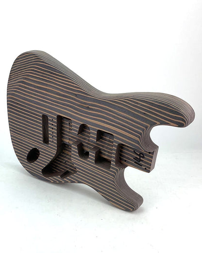Pit Bull Guitars DSZ-1 Electric Guitar Kit (Zebra wood Body) - view 3