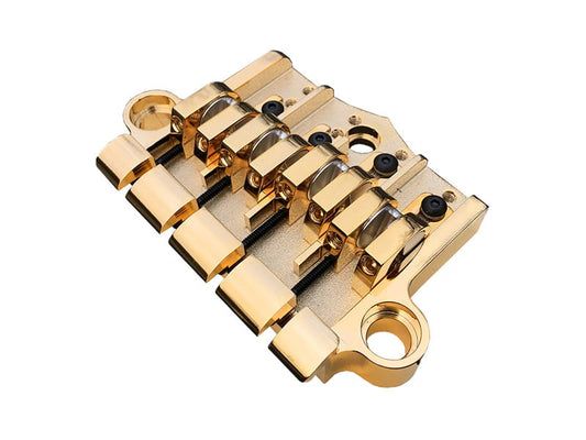Babicz FCH 3 Point Bass Bridge - Gold - view 2