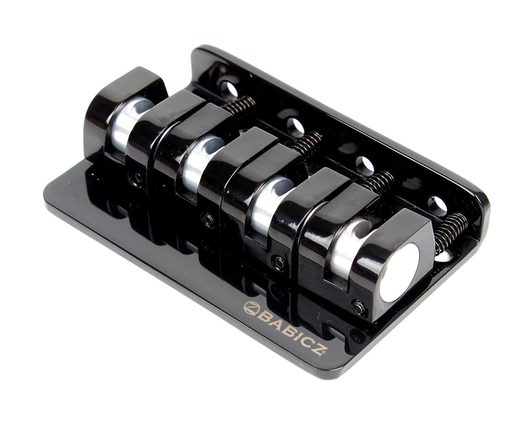 Babicz FCH Z Series 4 String Bass Bridge - Black