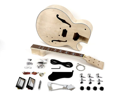 FH-3 DIY Electric Guitar Kit - Hollow Body - view 3