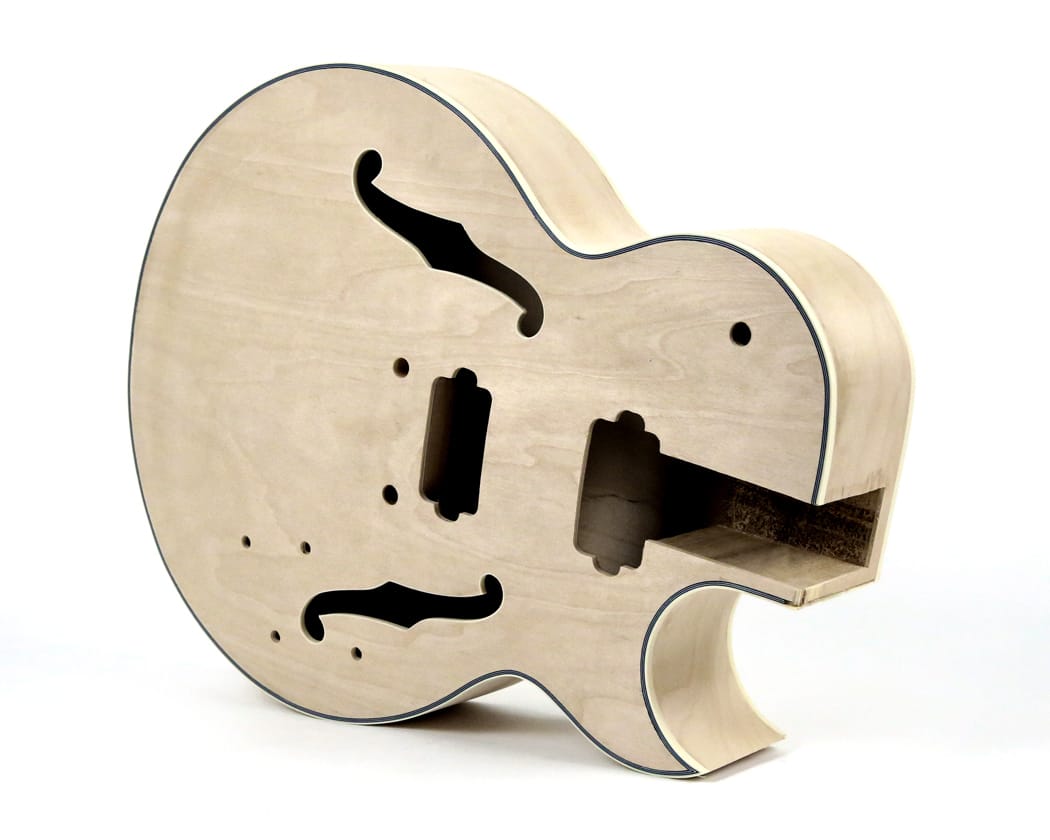 FH-3 DIY Electric Guitar Kit - Hollow Body - view 10