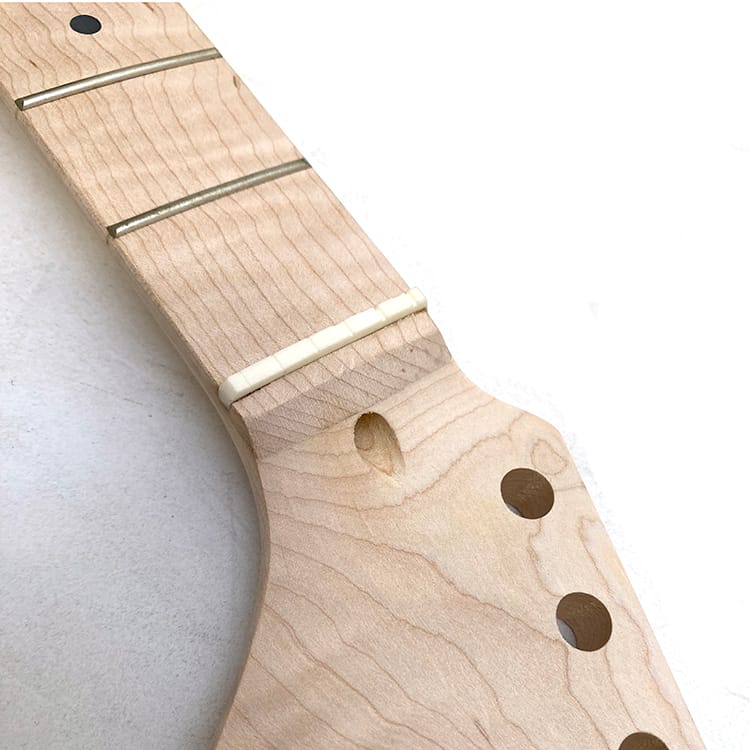 NEW! 21 Fret Maple Neck w/Flame Maple Fretboard for TL Kits - view 2
