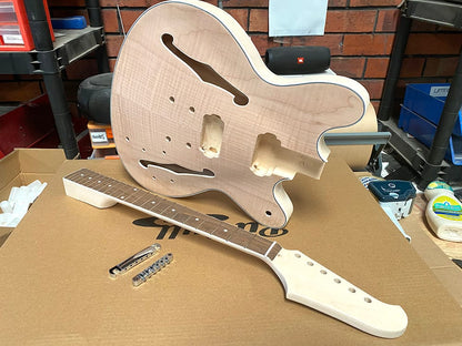 FS-1 DIY Electric Guitar Kit - Semi-hollow - view 2