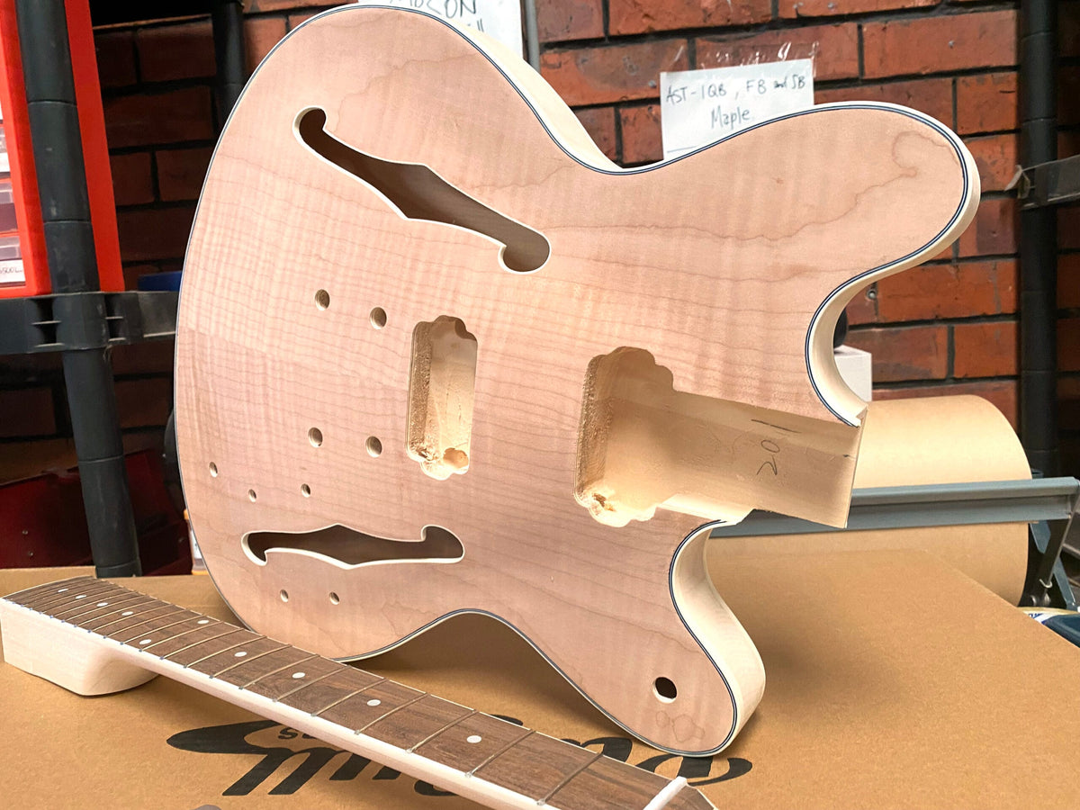 FS-1 DIY Electric Guitar Kit - Semi-hollow - view 3