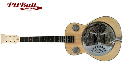 GHR-1 Full Hollow Body Resonator DIY Acoustic Guitar Kit - view 3