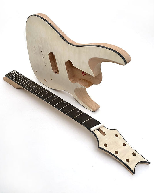 Pit Bull Guitars SMS-6Q Electric Guitar Kit (Multiscale) - view 2