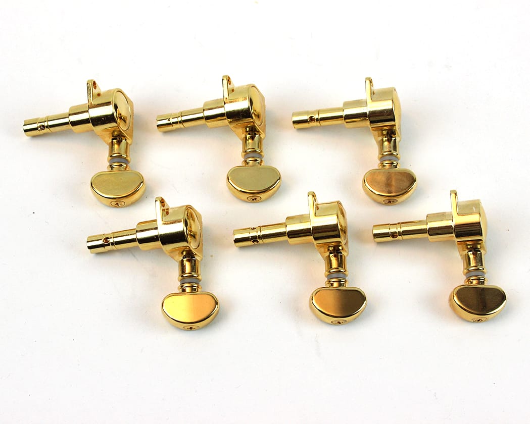 Grover Gold 6 Inline Mini Locking Rotomatics (406C)