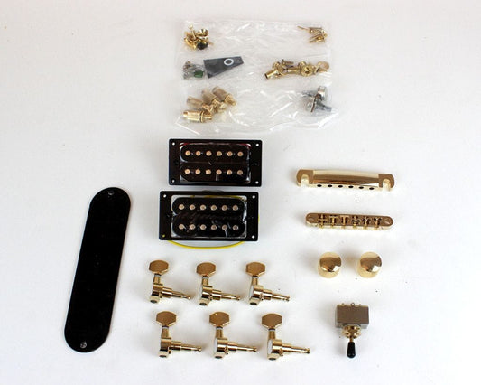 Pit Bull Guitars EX-1 Pickup and Hardware Upgrade - Gold