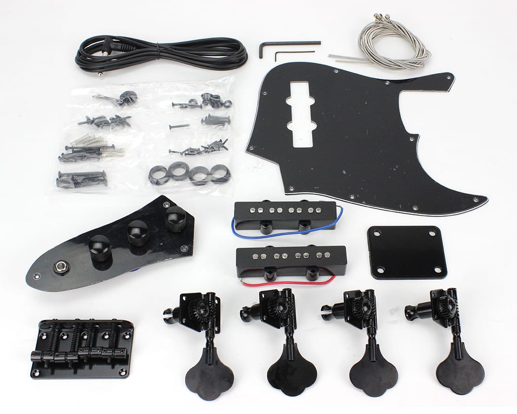 Black Hardware Upgrade for JB Bass Kits