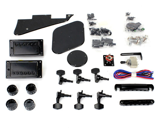 Pit Bull Guitars SSC-1 Pickup and Hardware Upgrade - Black
