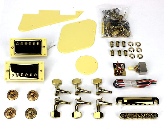 Pit Bull Guitars SSC-1 Pickup and Hardware Upgrade - Gold