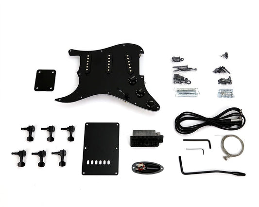 Pit Bull Guitars ST-1L Pickup and Hardware Pack - Black (Left-handed)
