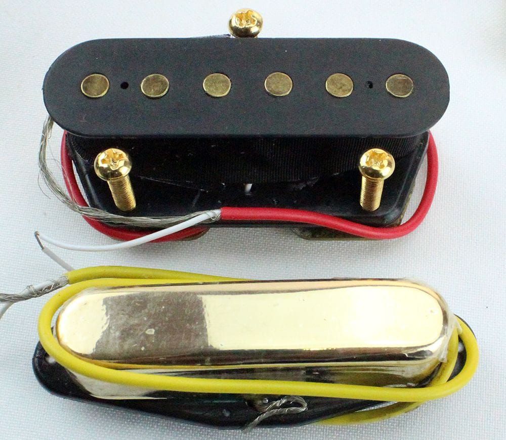 TL-1 Gold Pickup and Hardware Upgrade - view 4