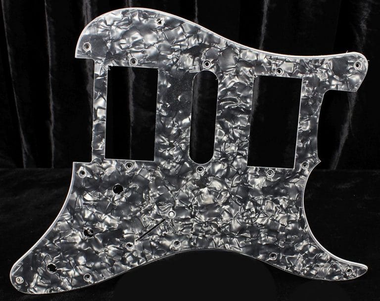 PBG ST Style HSH Pickguard - Black Pearloid