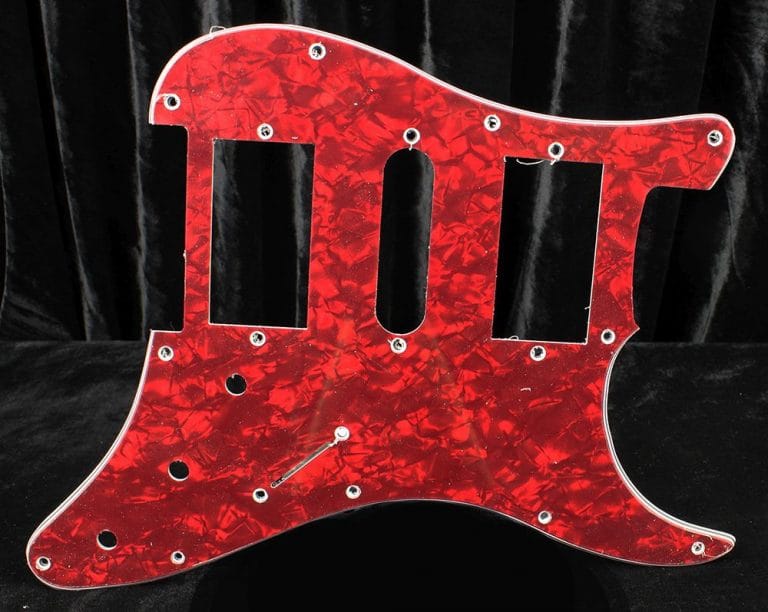 PBG ST Style HSH Pickguard - Red Pearloid