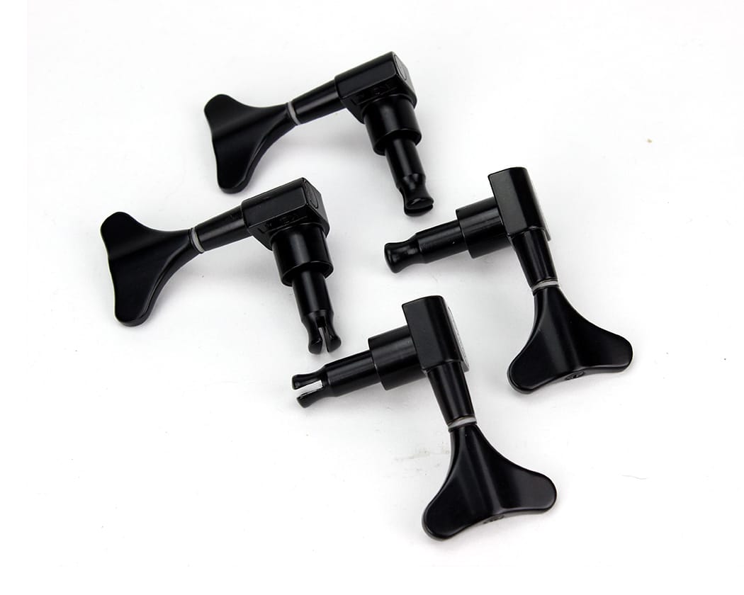 Grover Black Mini Bass Machine Heads (144 Series)
