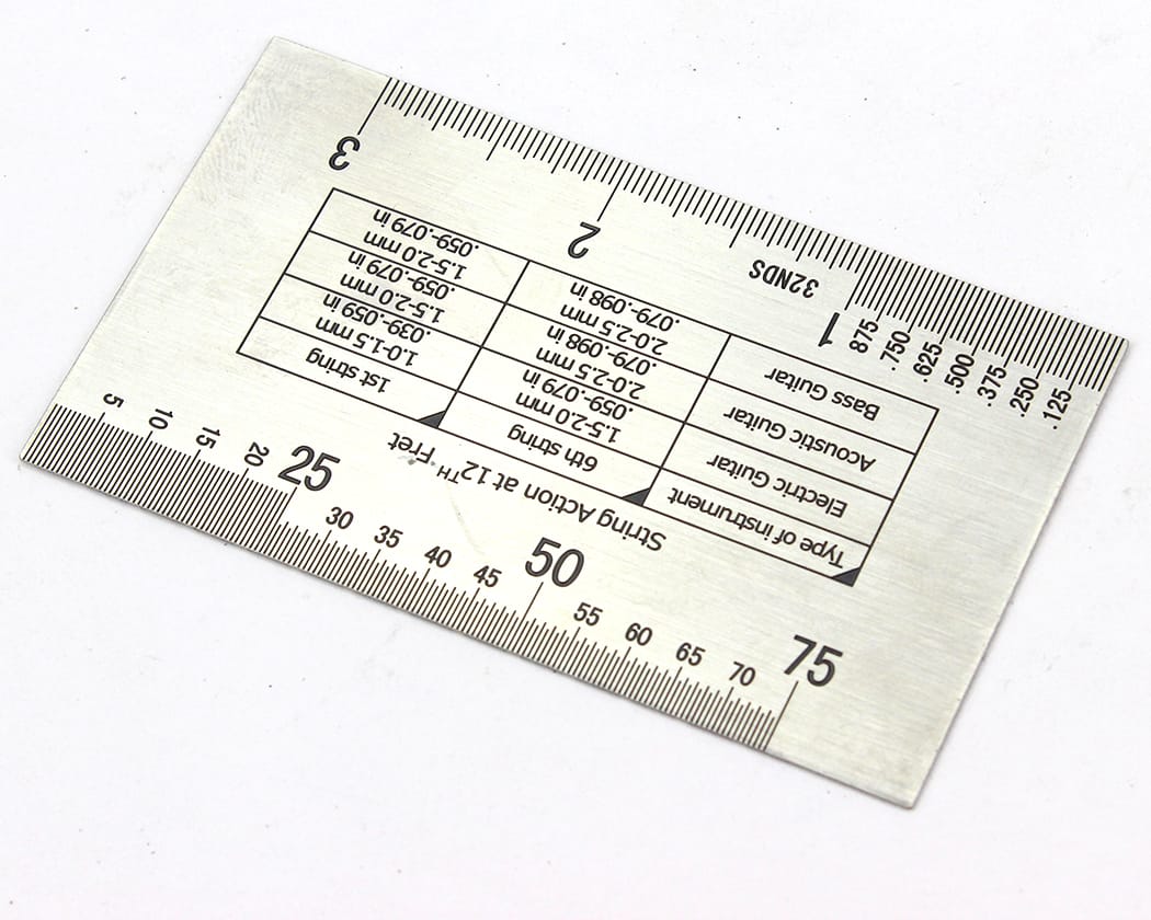 Pit Bull Guitars String Action Ruler Gauge - view 3
