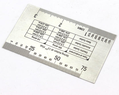 Pit Bull Guitars String Action Ruler Gauge - view 3