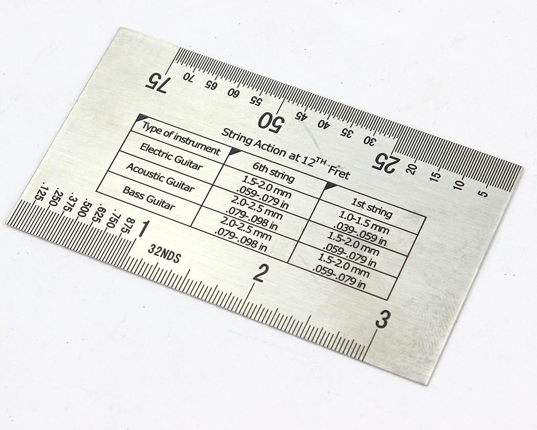 Pit Bull Guitars String Action Ruler Gauge - view 2