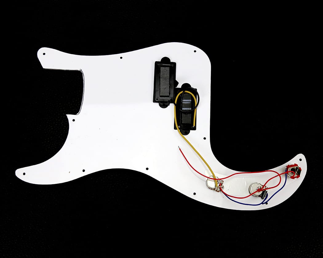 PBA-5 DIY Electric Bass Guitar Kit (Ash body) - view 12