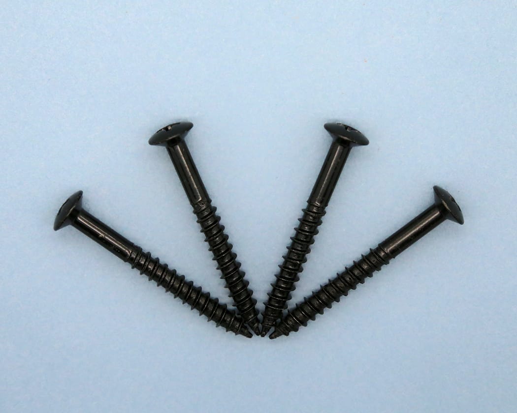 PBG Neck Screws - Black - set of 4