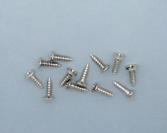 PBG Pickguard Screws - Chrome - set of 12
